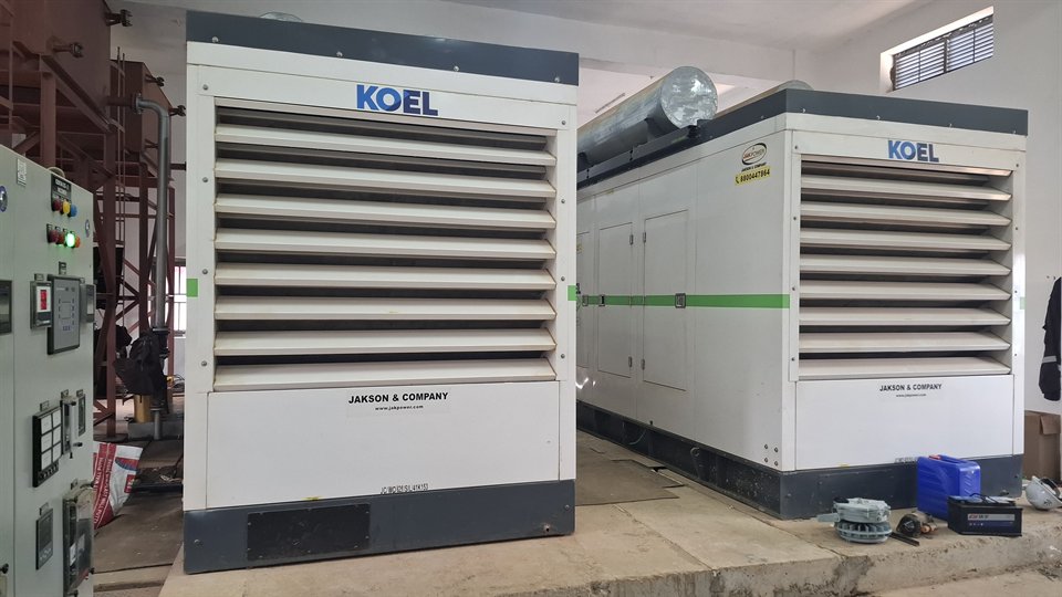 Primary diesel generator set